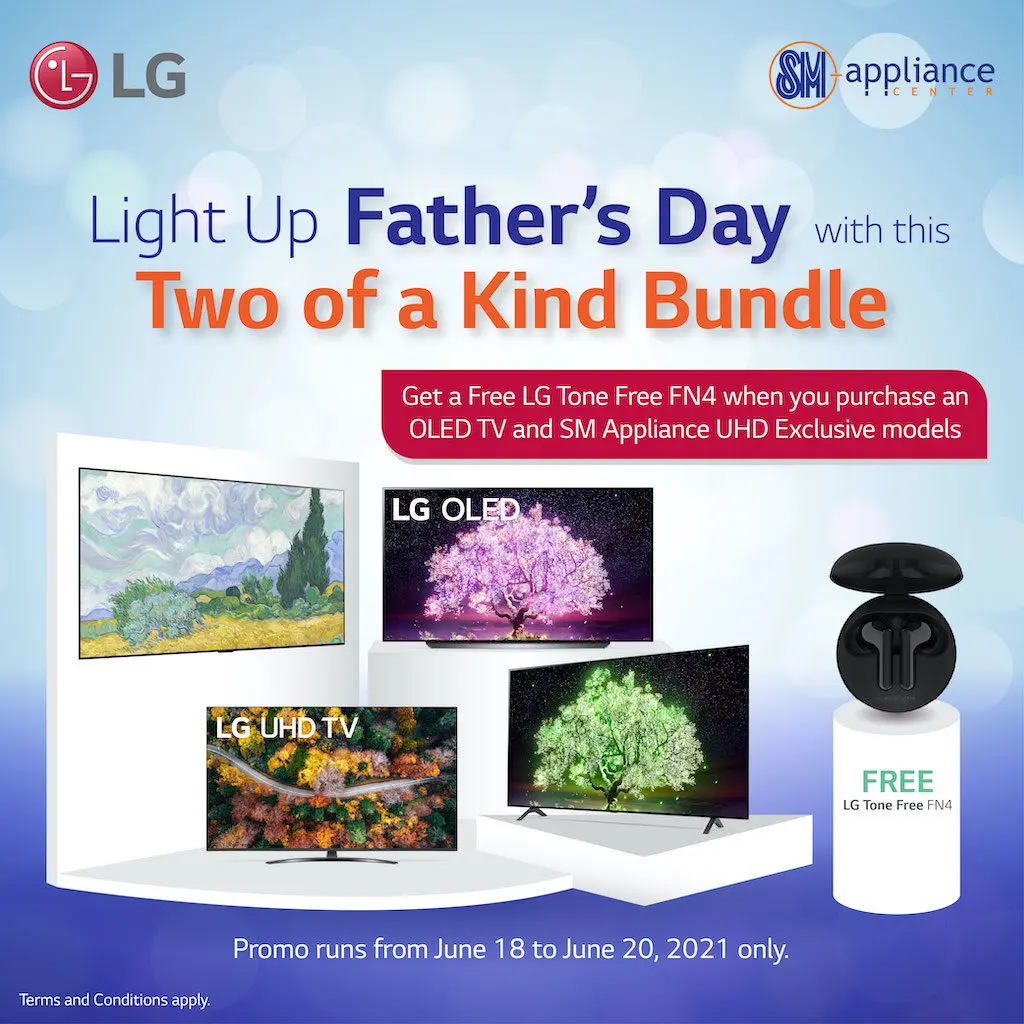 LG OLED evo brings improved features to the 2021 lineup 90 9 Light Up Fathers Day SM
