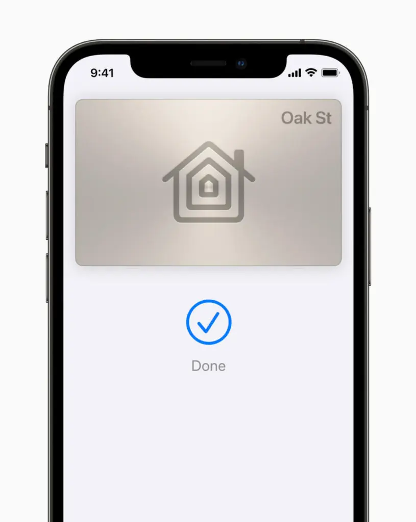 Apple iPhone12Pro iOS15 wallet homekeys 060721