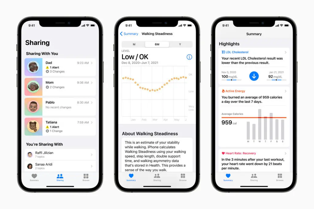 Apple wwdc21 ios15 health app hero 06072021