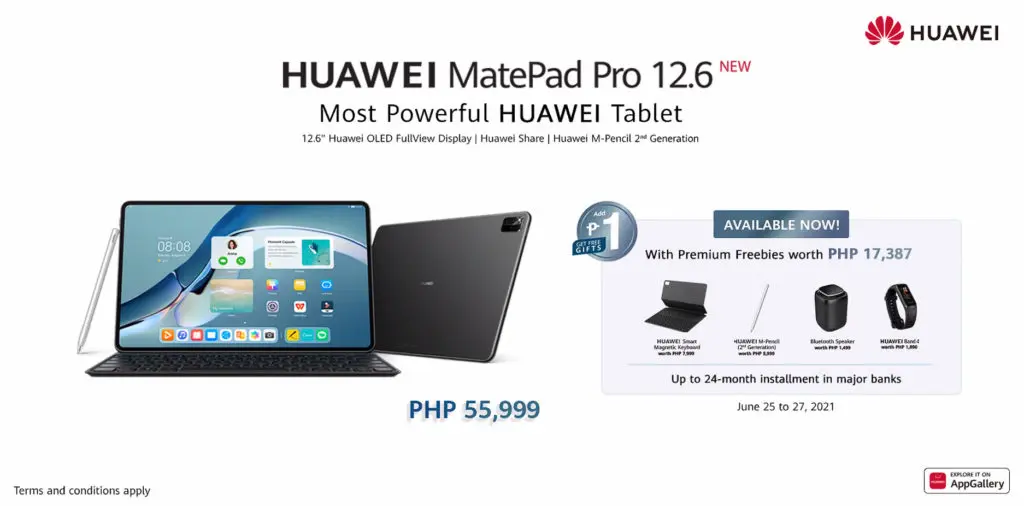 Huawei MatePad Pro 12.6: Price, Availability, Specs in the Philippines 86 Screenshot 1
