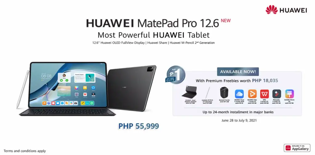 Huawei MatePad Pro 12.6: Price, Availability, Specs in the Philippines 87 Screenshot 2