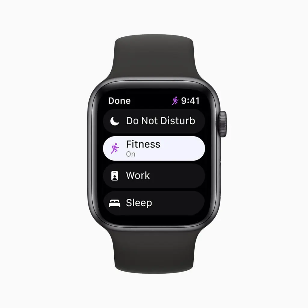 apple wwdc21 watchos8 focus fitness 06072021