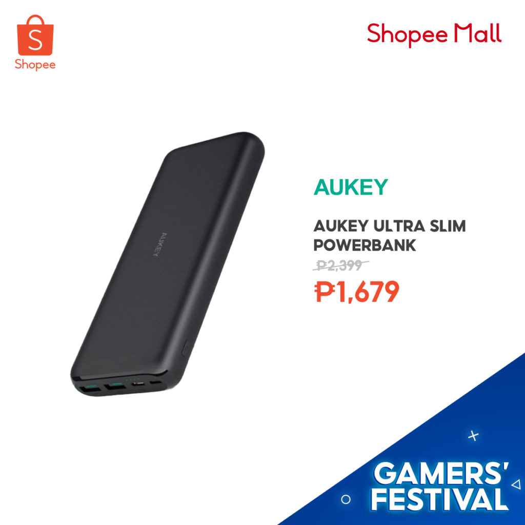Score these gaming must-haves from the Shopee Gamers' Festival 91 7.15 Payday Sale x Gamers Fest Aukey