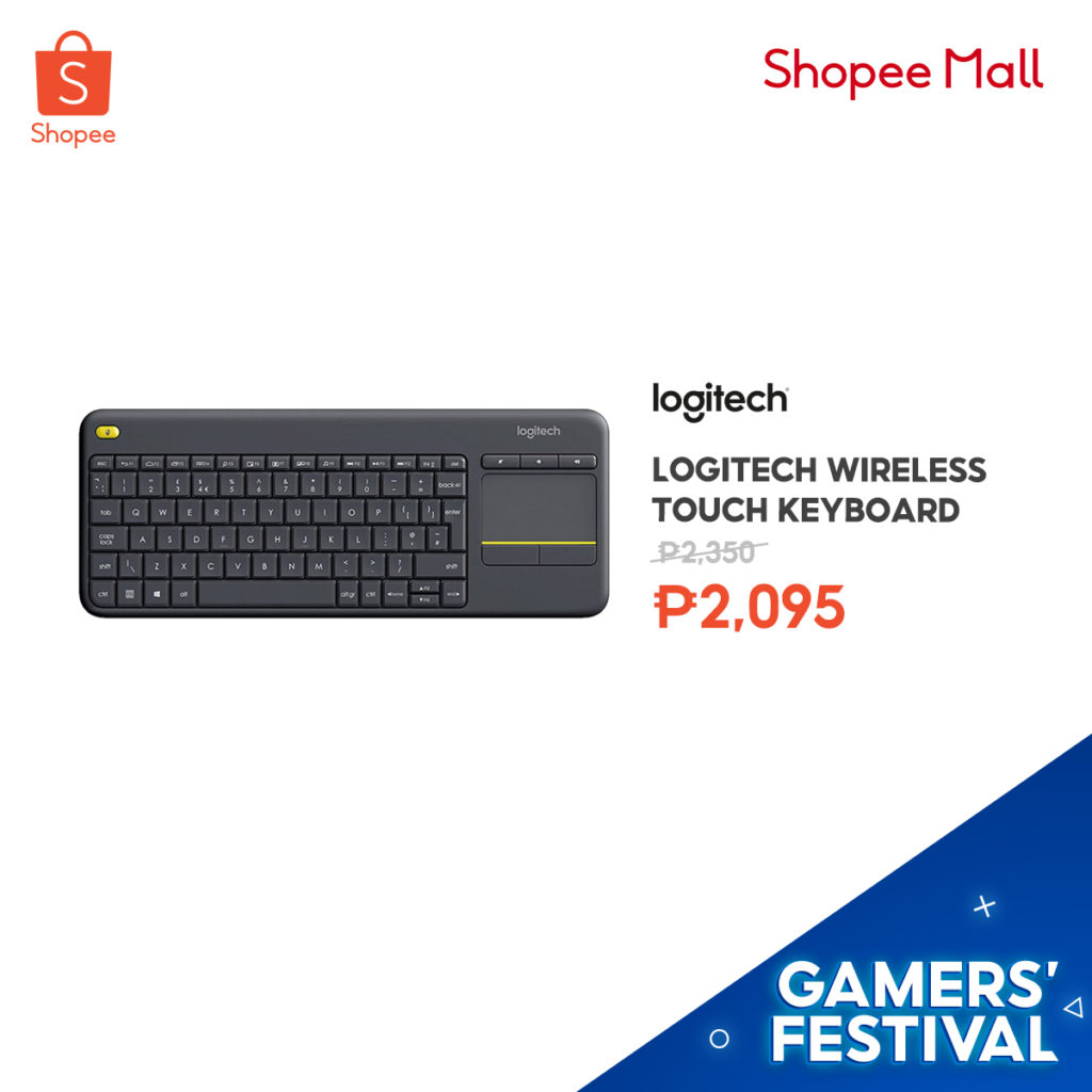 Score these gaming must-haves from the Shopee Gamers' Festival 90 7.15 Payday Sale x Gamers Fest Logitech