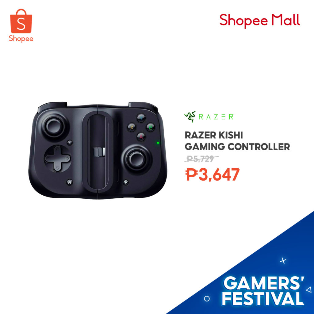 Score these gaming must-haves from the Shopee Gamers' Festival 88 7.15 Payday Sale x Gamers Fest Razer Kishi