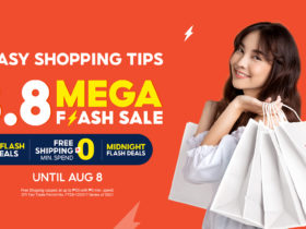 Shopee 8.8 Mega Flash Sale KV