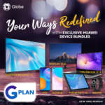 Huawei Device Bundles on Globe GPlan