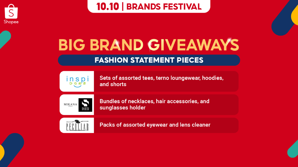 Win brand giveaways on the Shopee 10.10 Brands Festival 92 10.10 Big Brand Giveaways Fashion 1