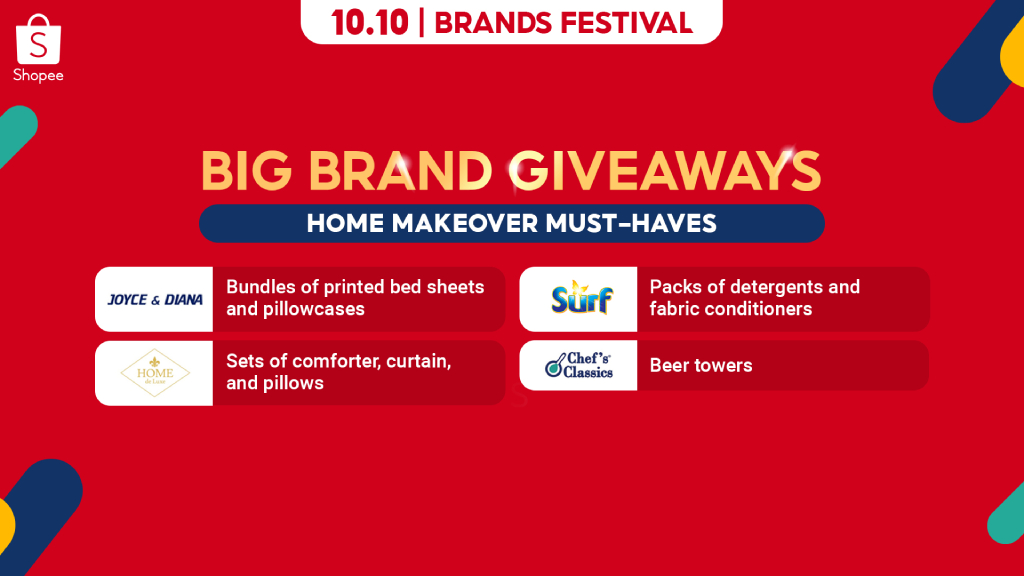 Win brand giveaways on the Shopee 10.10 Brands Festival 90 10.10 Big Brand Giveaways Home 1