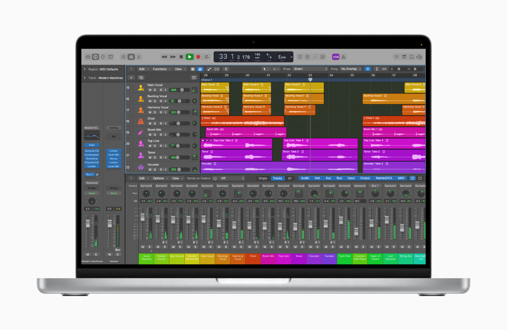 Apple MacBook Pro 14-inch, 16-inch: Price, Specs, Availability in the Philippines 88 Apple MacBook Pro 14 inch Logic Pro 10182021 1