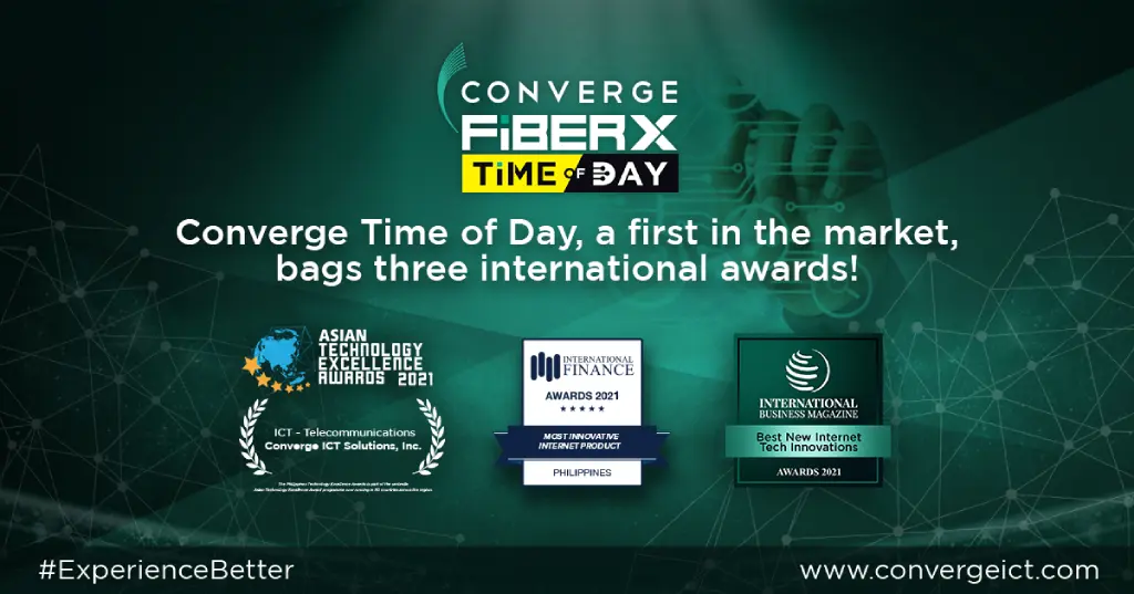 Converge Time of Day bags three international awards in 2021 85 Converge Time of Day
