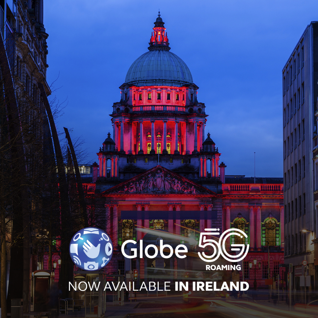 Globe 5G Roaming now available in Ireland