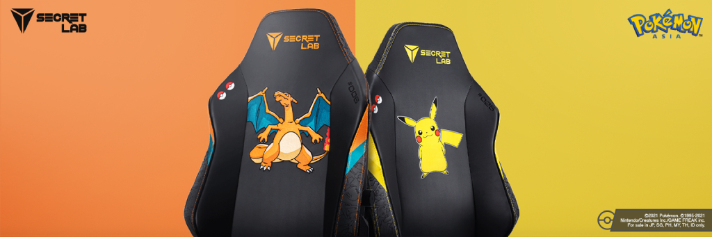 Secretlab releases Pokemon Gaming Chair Collection 87 Copy of Pokemon Collection by Secretlab Header