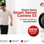 cherry home swivel smart ip camera s3