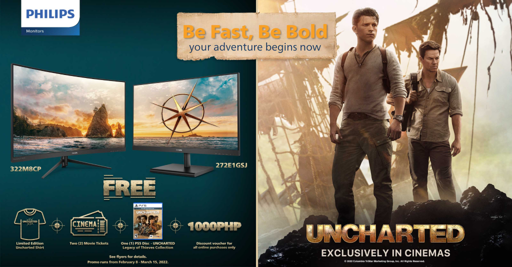 PHILIPS x UNCHARTED PROMO POSTER