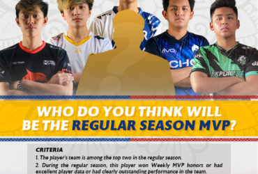 MPL Philippines releases new rules for selecting Regular Season MVP 129 Banner image MPL PH S9 Regular Season MVP