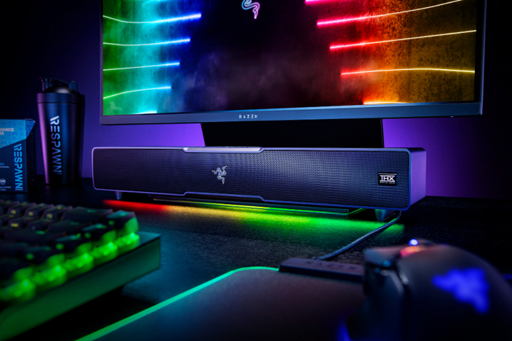 EXPERIENCE AN IMMERSIVE WIDE SOUNDSTAGE WITH RAZER S NEW LEVIATHAN V2 PC SOUNDBAR