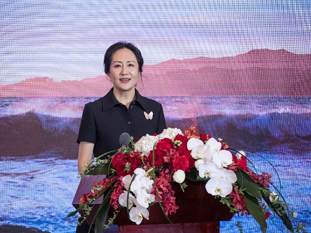 Huawei maintains solid operations in 2021 Annual Report 86 huawei meng wanzhou