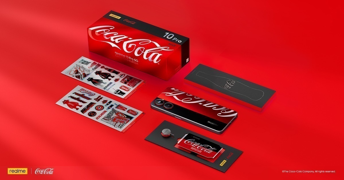 Snag the realme 10 Pro 5G Coca Cola® Edition on Shopee Photo 2 1