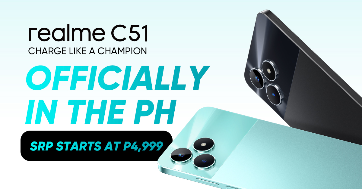 Photo realme C51 officially in PH starts at PHP4999 SRP