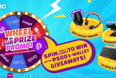 Spin the Wheel of SurPrize with Rapoo 134 RAPOO WHEEL OF SURPRIZE PRESS RELEASE BANNER 1840x900 1