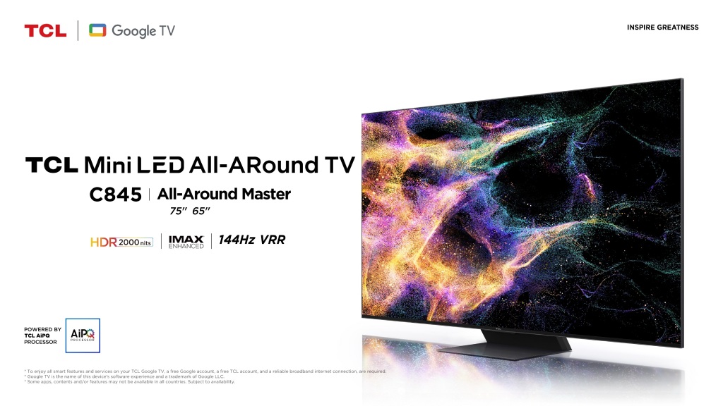 TCL C845 The All Around Master 1