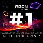 AOC Number 1 Gaming Monitor Q1 Q3 PR