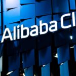 alibaba cloud logo mwc barcelona 2019 getty