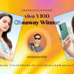 vivo Y100 x Becky giveaway winner 2
