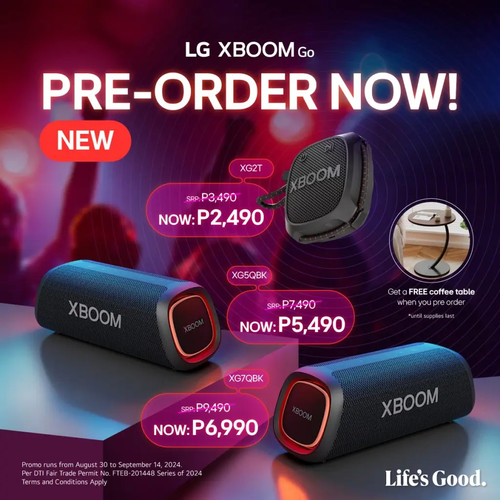 LG Launches New XBoom Speakers in the Philippines: Pricing, Features, and Availability 86 458399169 523697486878835 3391409964798827888 n