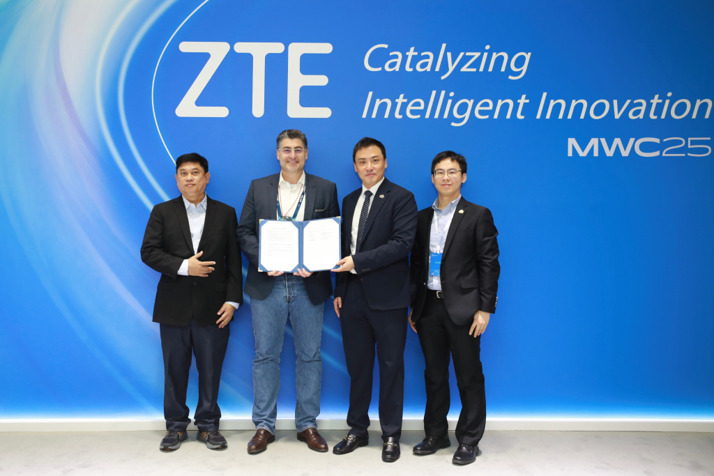 Philtower MIDC and ZTE sign an MoU at MWC Barcelona 2025 02 1