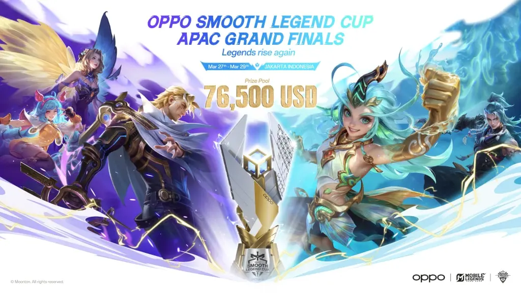 MLBB x OPPO Smooth Legend Cup APAC Grand Finals Set 85 oppo smooth legend cup 1