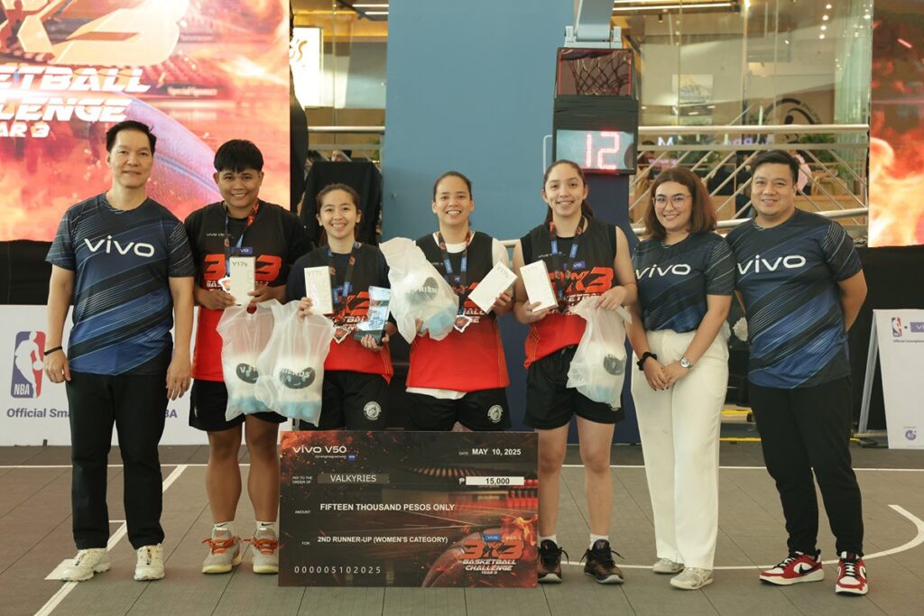 Spurs' Jeremy Sochan supercharged vivo's 3x3 Basketball Challenge Year 3 Grand Finals 91 Women s Division 2nd Runner Up