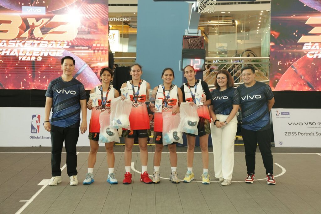 Spurs' Jeremy Sochan supercharged vivo's 3x3 Basketball Challenge Year 3 Grand Finals 92 Women s Division 3rd Runner Up
