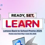 : "Lenovo BTS promo 2025 featuring vibrant colors and K-pop theme.