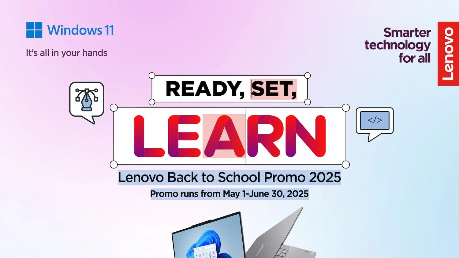 : "Lenovo BTS promo 2025 featuring vibrant colors and K-pop theme.