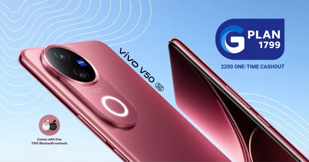 vivo V50 5G at Globe GPlan 1799