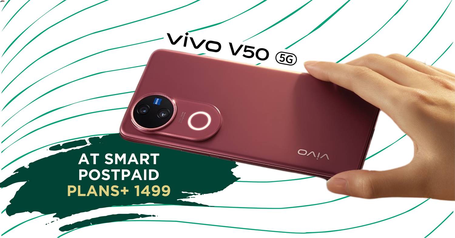 vivo V50 5G at Smart Postpaid Plans 1499 1
