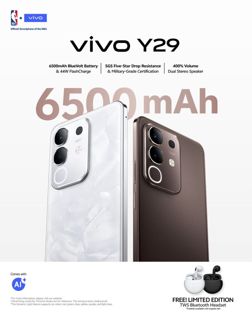 vivo Y29 launches with 6500mAh BlueVolt battery at Php 8,999 89 1080x1350px Y29 Standard KV