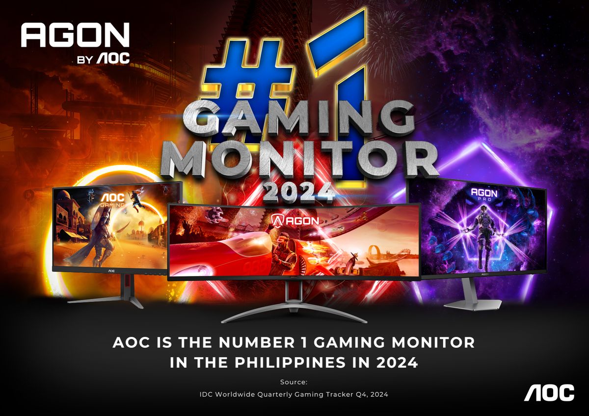 AOC NUMBER 1 GAMING MONITOR 2024