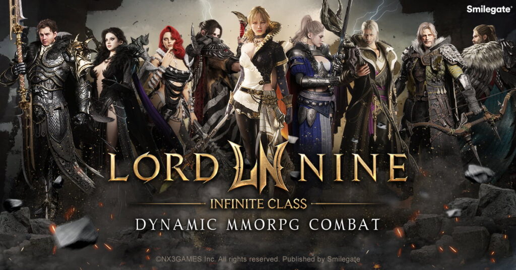 Smilegate's New MMORPG 'LORDNINE: Infinite Class' Opens Global Pre-Registration 87 EN LORDNINE1 Edit for News 1200x628 1