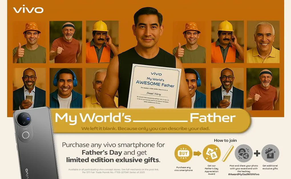 Give dad the recognition he deserves with vivo this Father's Day 86 How to join