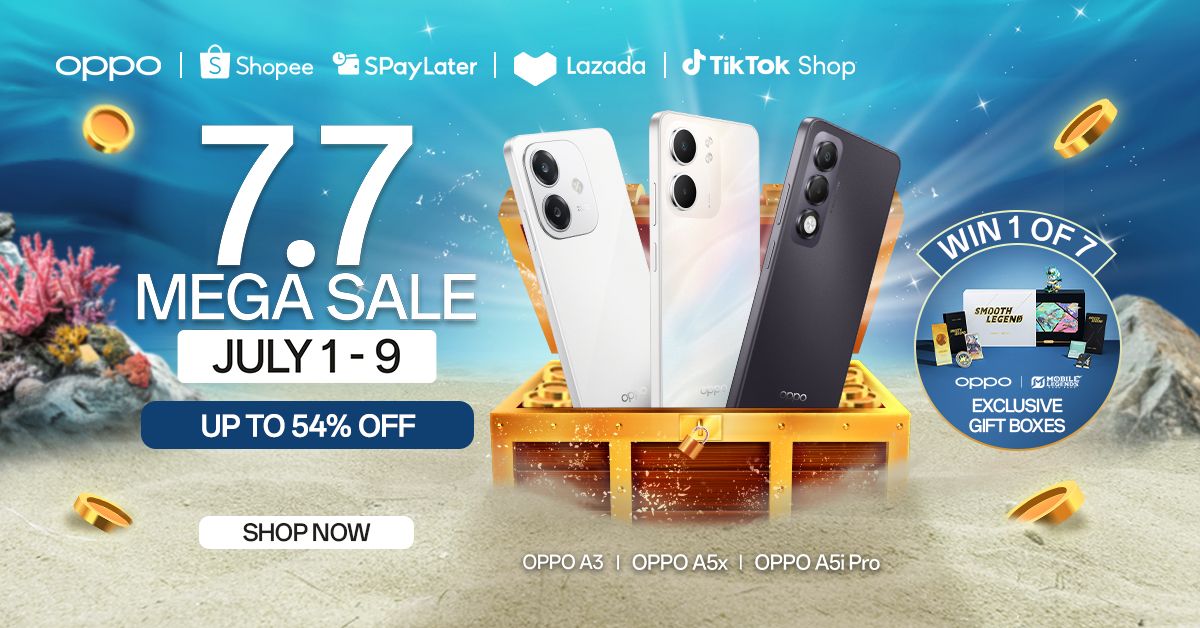 OPPO 7.7 Mega Sale PR KV