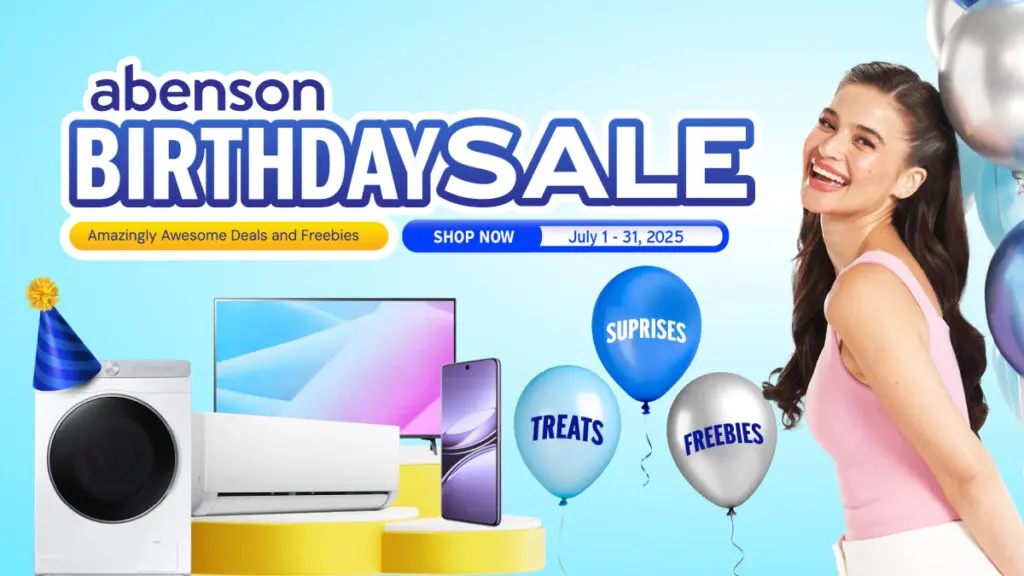 SALE ALERT: Great discounts, freebies await at Abenson's 55th Birthday Sale 85 abenson birthday sale