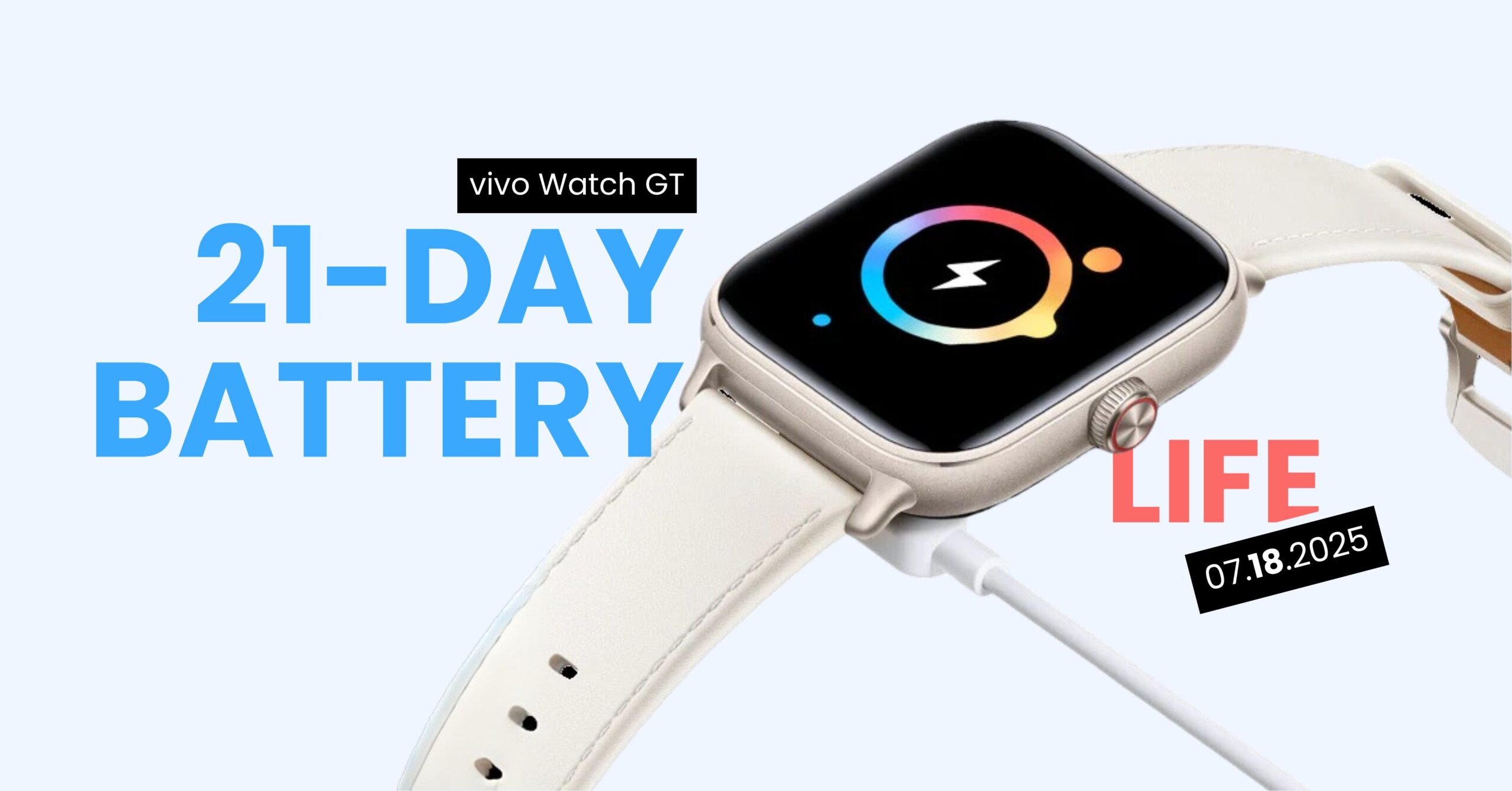 vivo Watch GT 21 day Battery Life scaled