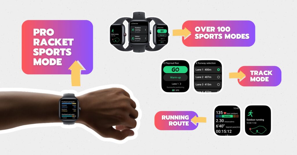 Move more daily with vivo Watch GT, price starting at Php 7,599 89 vivo Watch GT Sports Monitoring features 2