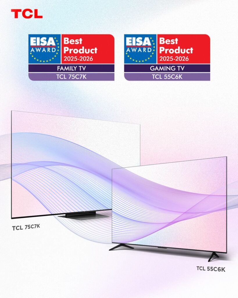 TCL Wins Five EISA Awards for TV and Audio Innovation 88 Eisa Awards 1C7KC6K 1