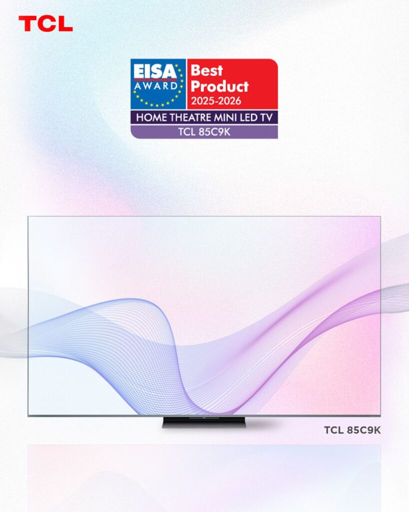 TCL Wins Five EISA Awards for TV and Audio Innovation 89 Eisa Awards 2C9K 1