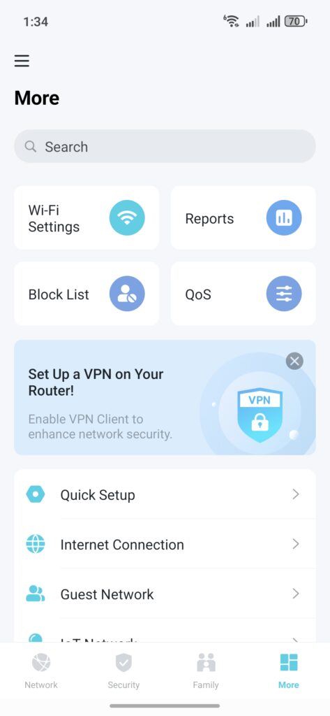 TP-Link Archer BE220 Review: Bringing Wi-Fi 7 Home Without the Cost 98 Screenshot 20250807 133452 com tplink tether DashboardActivity
