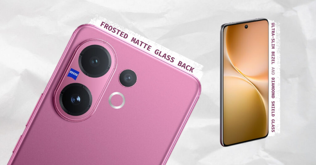 Bold and bright: vivo V60 in Berry Purple drops Sep 3 89 vivo V60 Teaser 3 1
